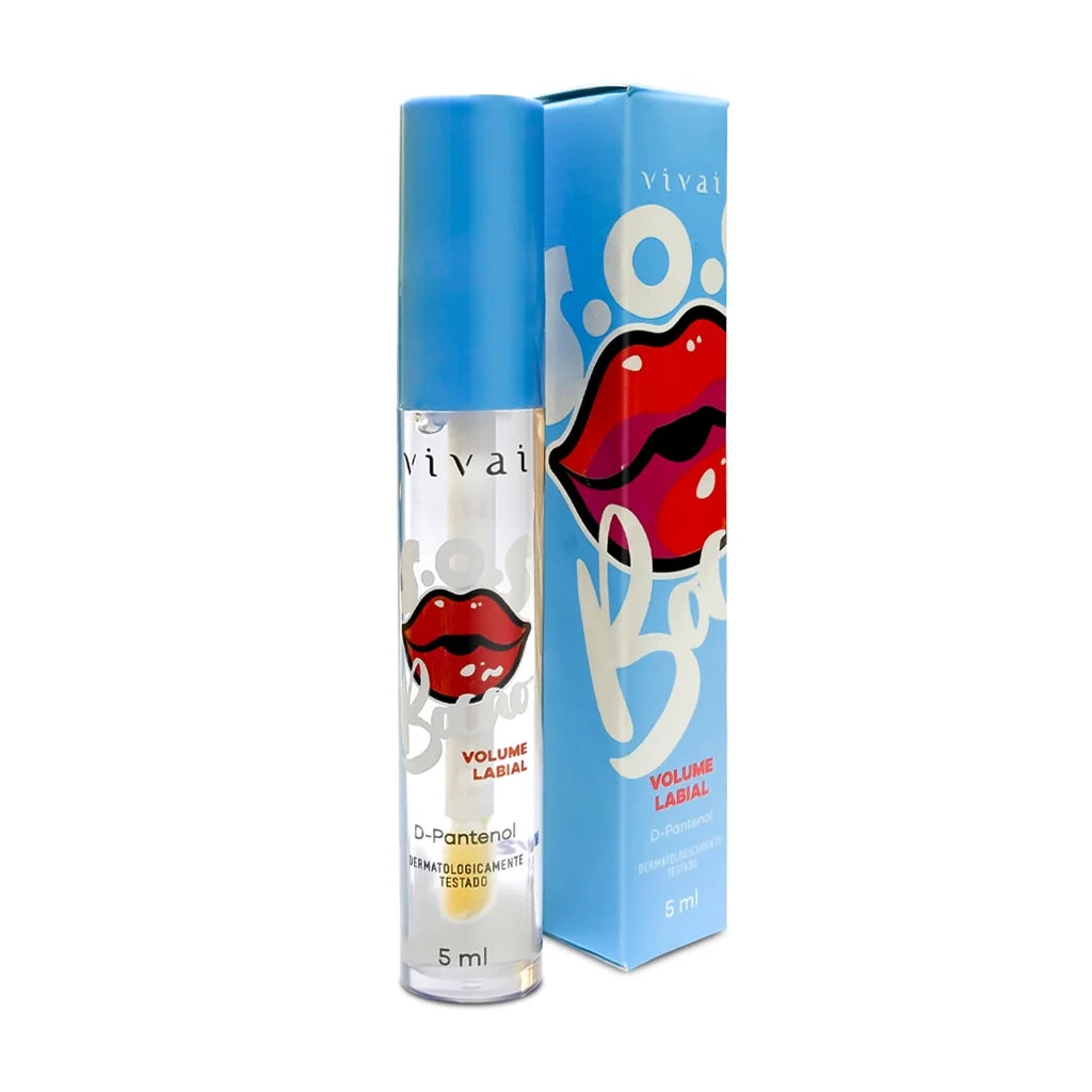 Gloss Volume Labial SOS – Efeito Bocão Instantâneo + Hidratação Profunda